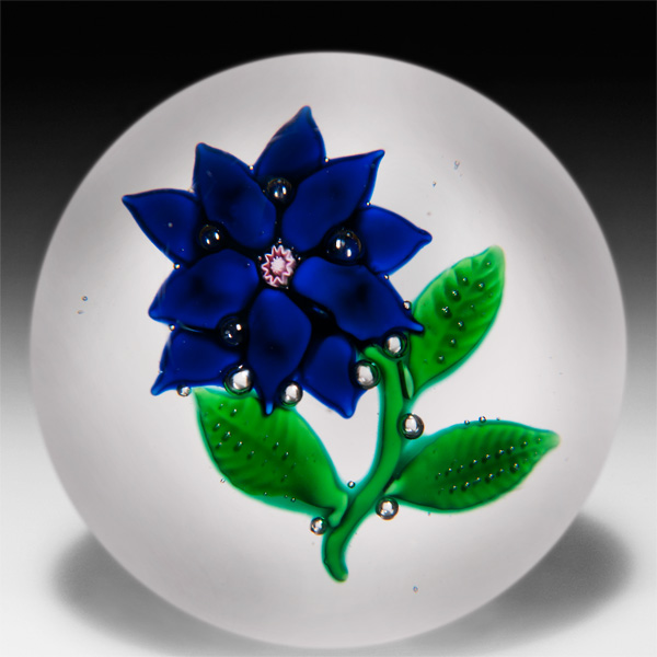 Antique Art Glass Paperweights L. H. Selman Fine Glass Paperweights