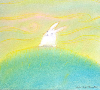 Rabbit With Pink Sky ... by    - Masterpiece Online