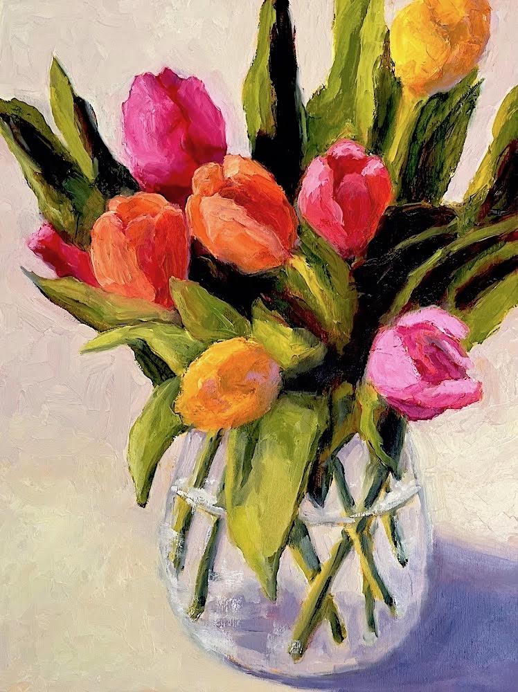 Image of Spring Tulips by Pat Doherty