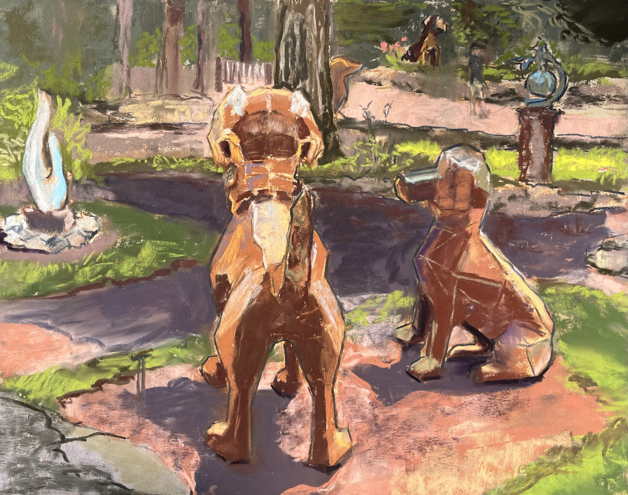 Image of Dog Park by Mary Beth Drabiszczak