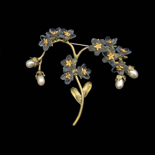 Forget Me Not Brooch