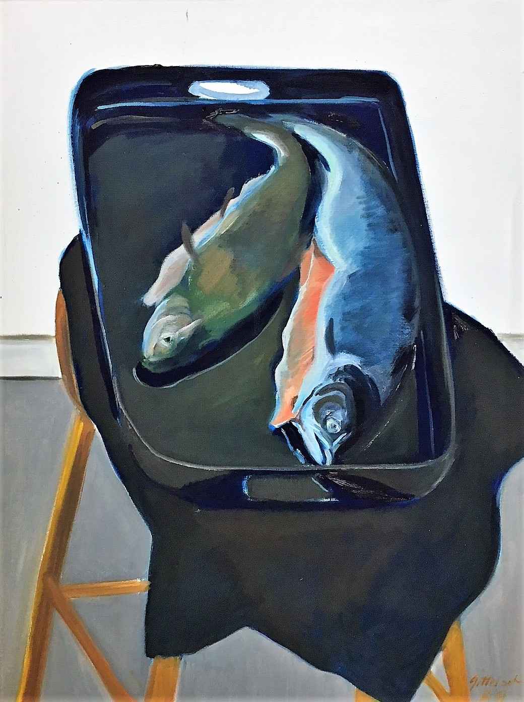 One Trout, One Coho by  Shirley Gittelsohn - Masterpiece Online