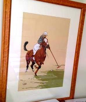 French Polo Stencils ... by   Le Rallic - Masterpiece Online