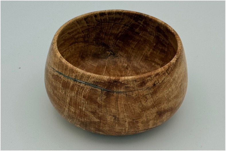 Image of Bowl #561, Maple & Aluminum by Paul E. Borawski