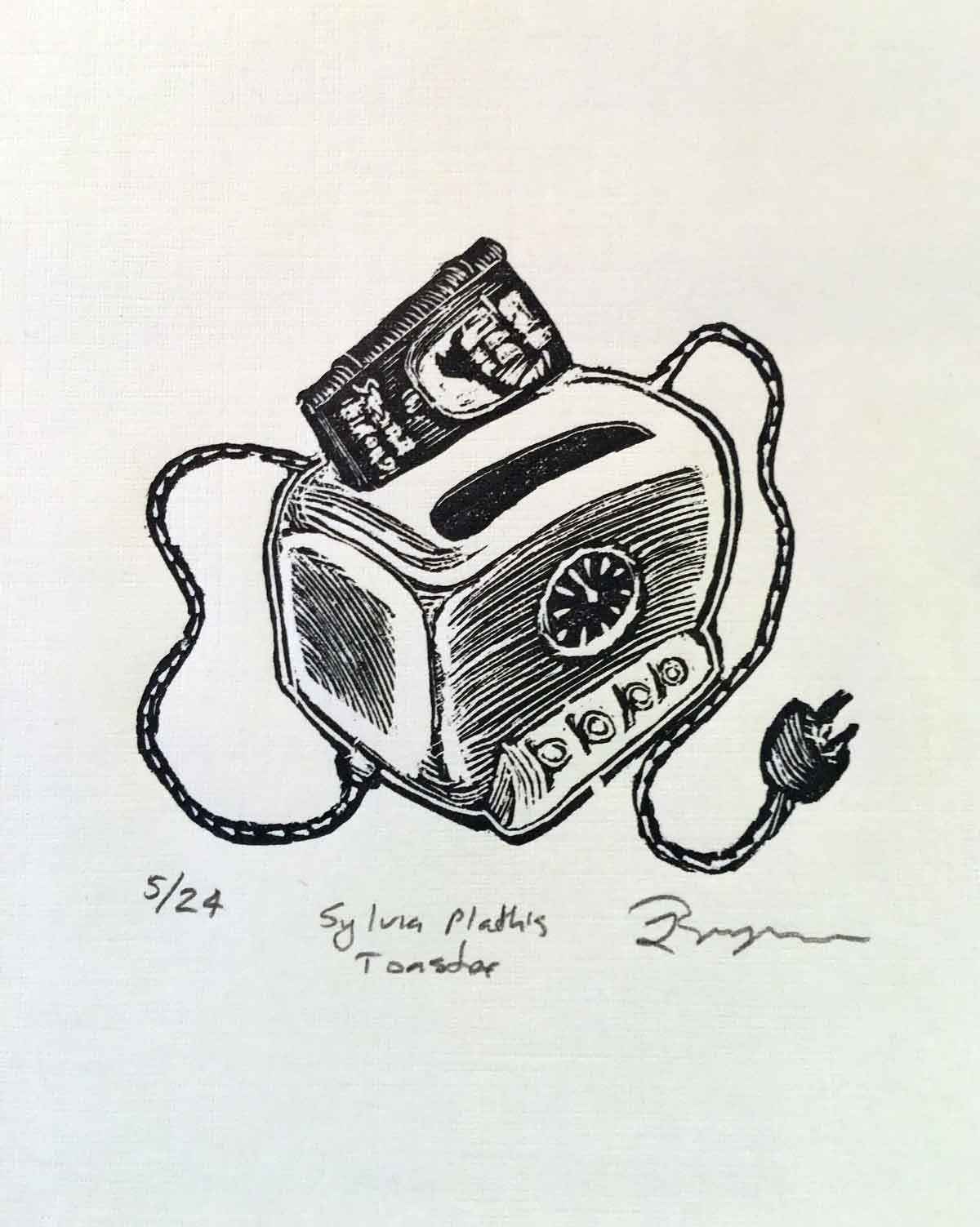 Sylvia Plath's Toaster by  Larry Thompson - Masterpiece Online