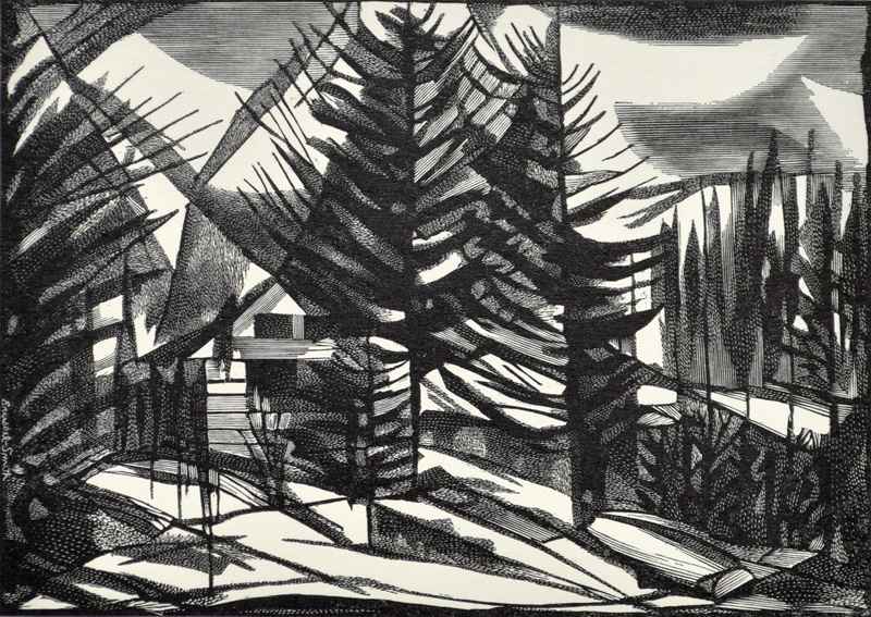 Maine Woods (c. 1960'... by  Bernard Brussel-Smith (1914-1989) - Masterpiece Online