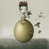 Bambina Uovo by  Nicoleeta Ceccoli Prints - Masterpiece Online