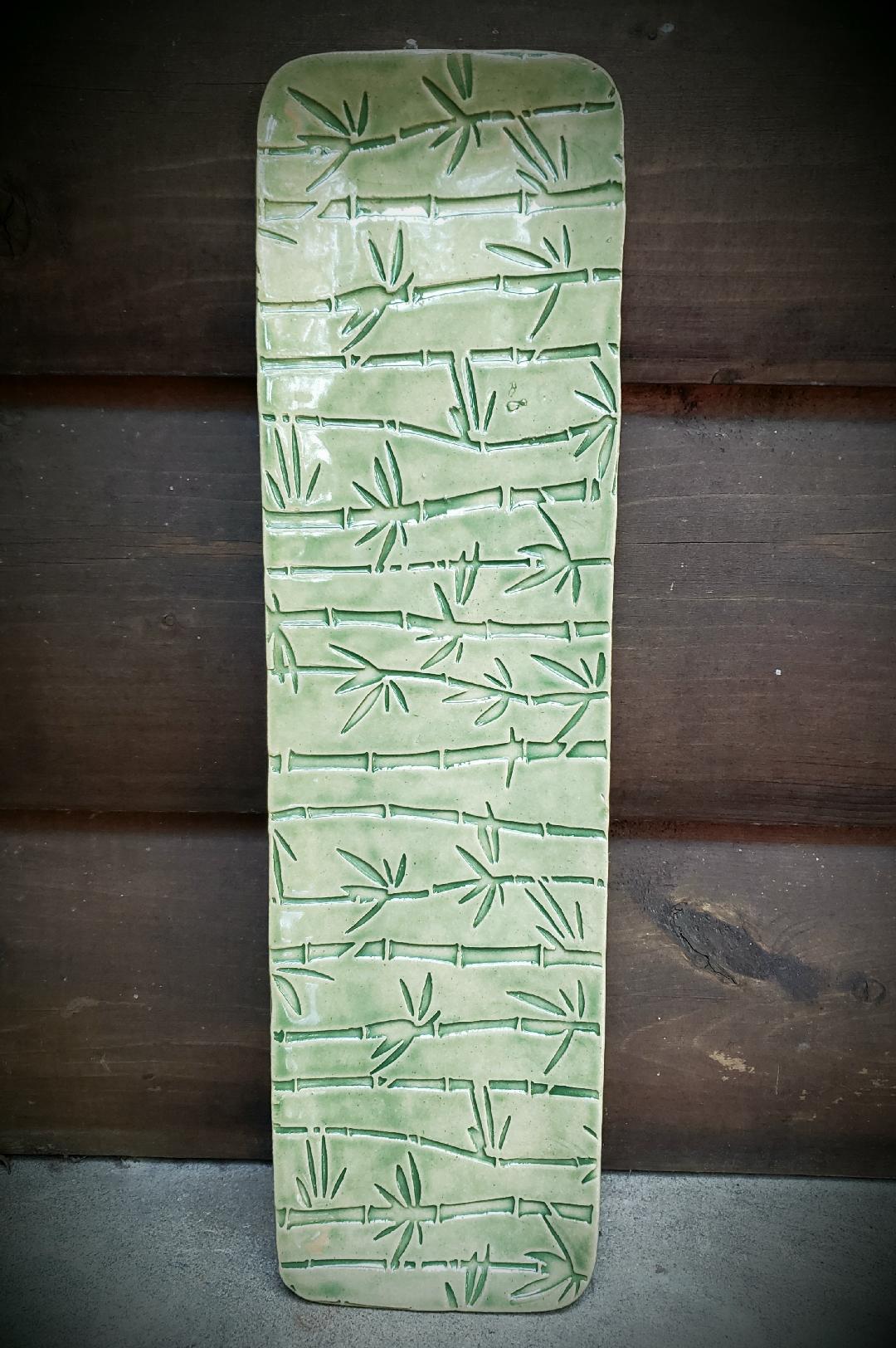 Green Bamboo Platter