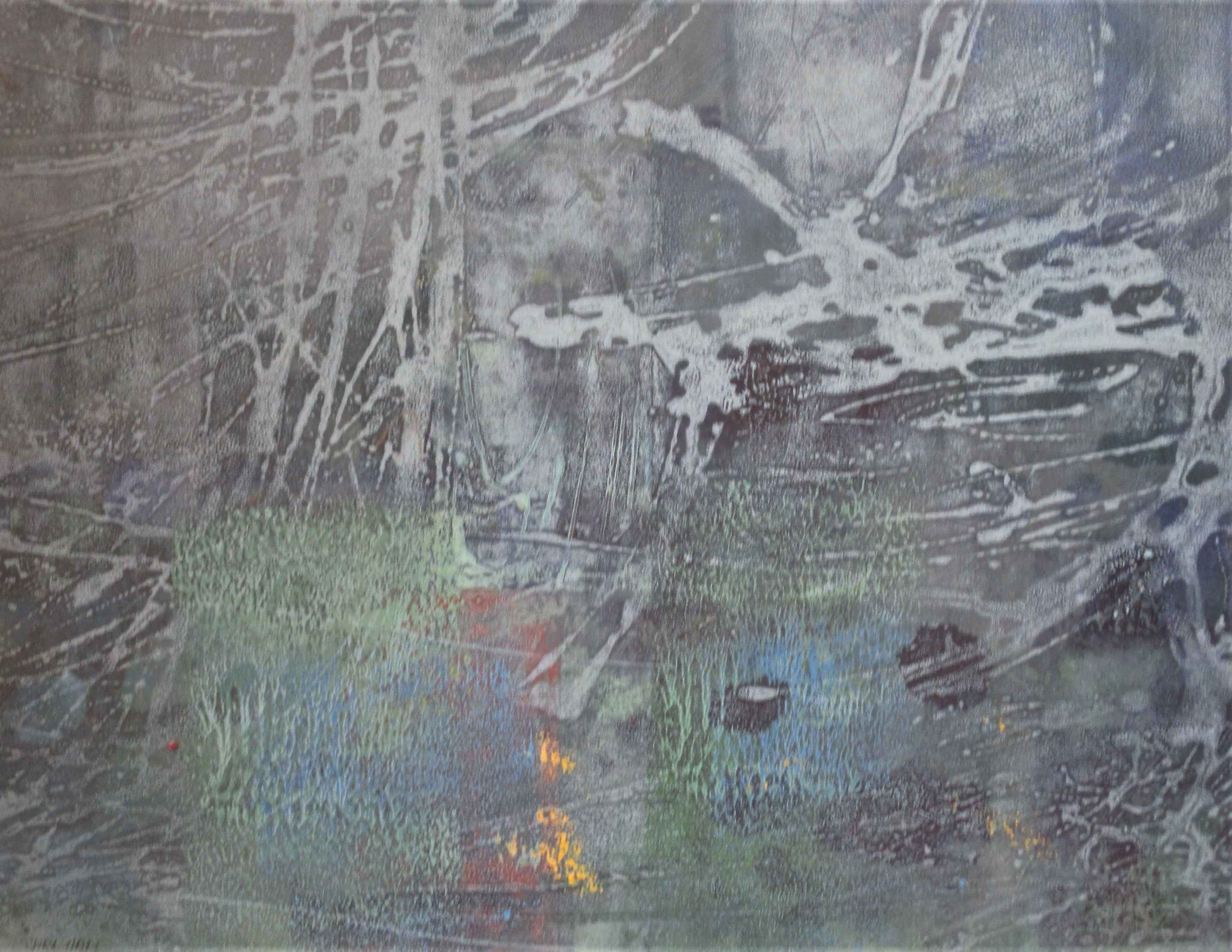 Pond Surface by  Carl Hall - Masterpiece Online