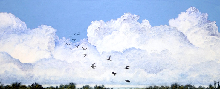 Flying Birds by  Juan Wijingaard - Masterpiece Online