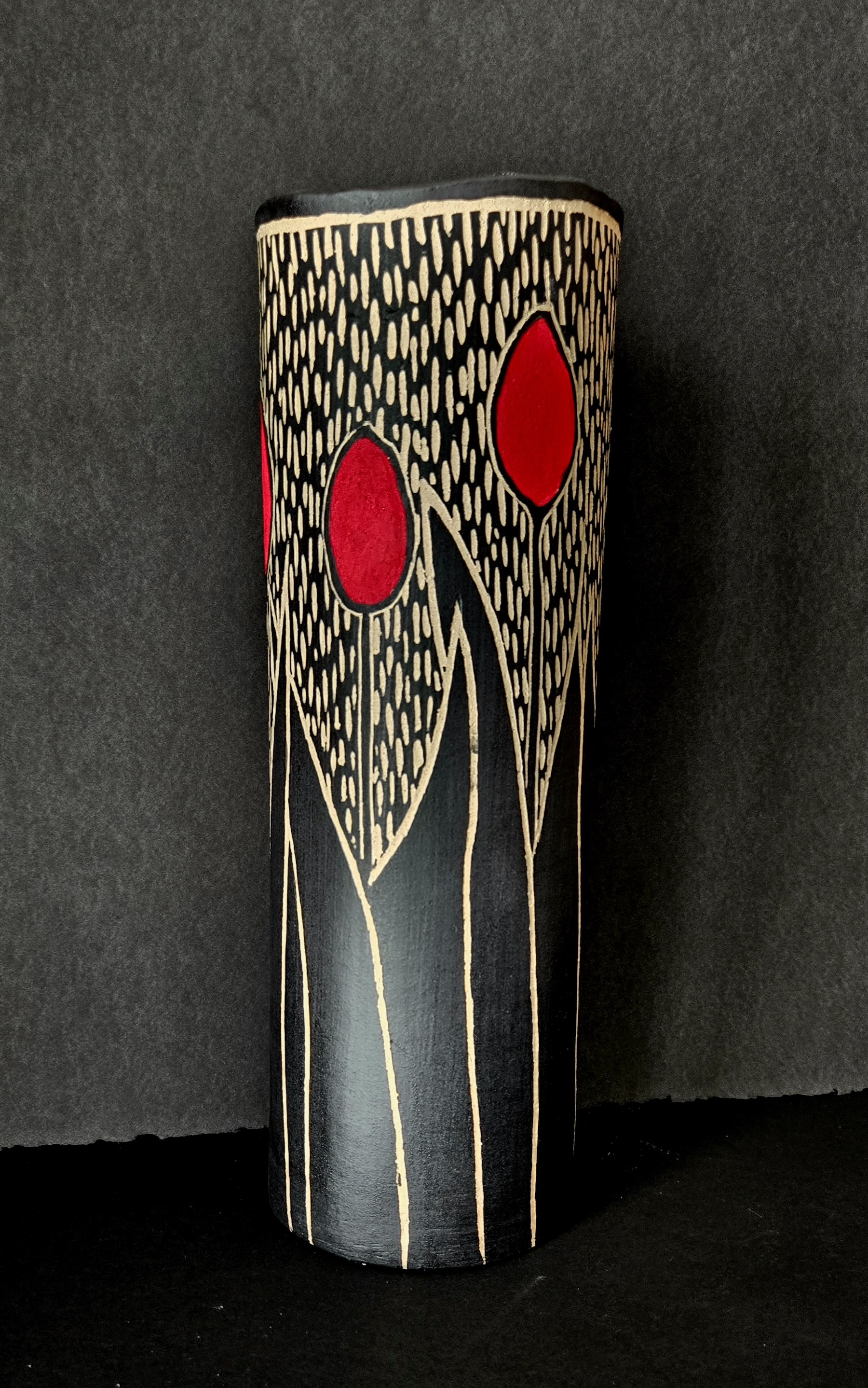 Image of Red Tulip Vase by Thomas Skupniewitz