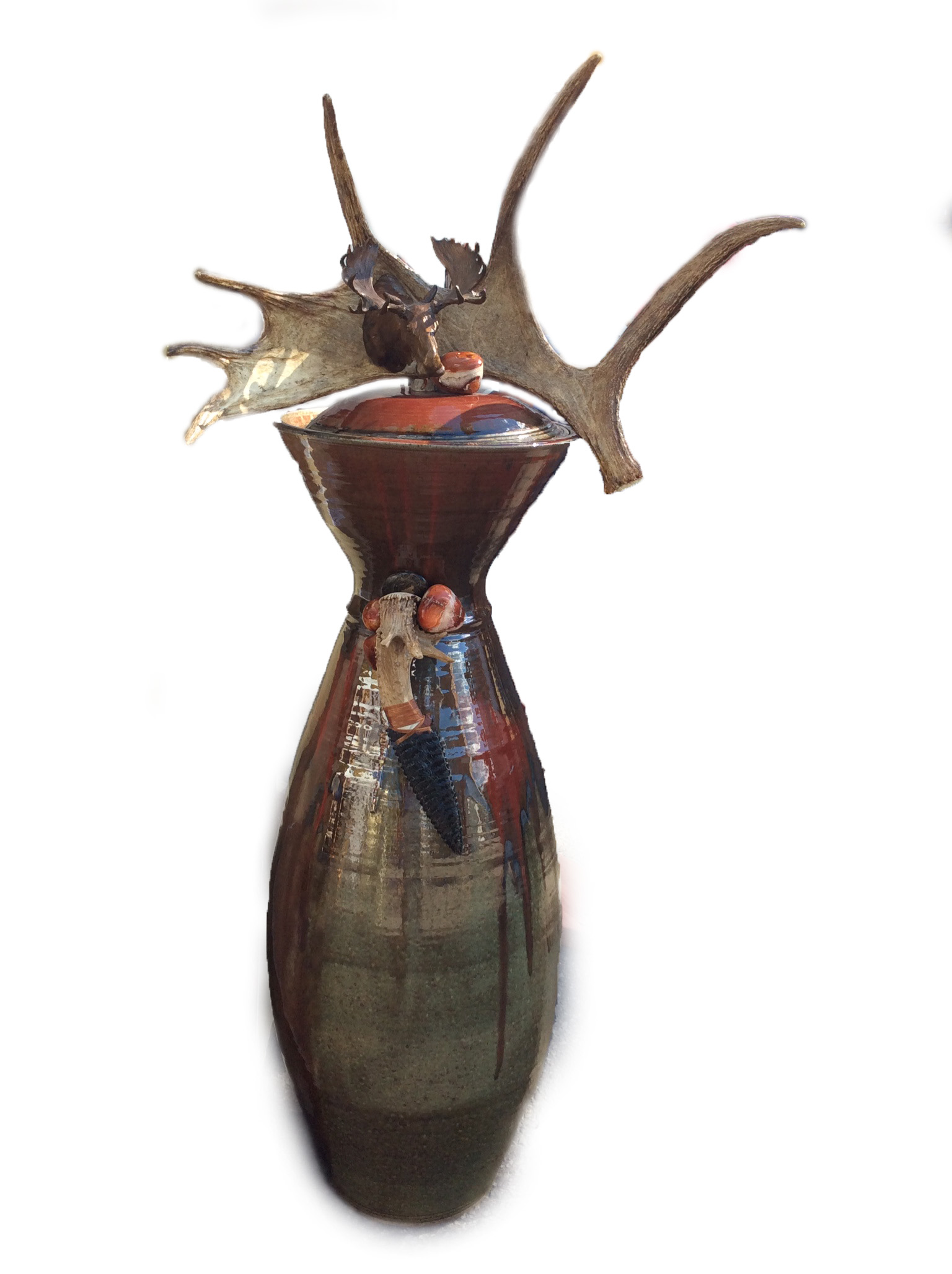 Moose Spirit Vessel by  Robert Behr - Masterpiece Online