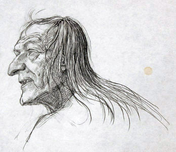 Portrait Of Man by  Andren And Olga Dugin - Masterpiece Online