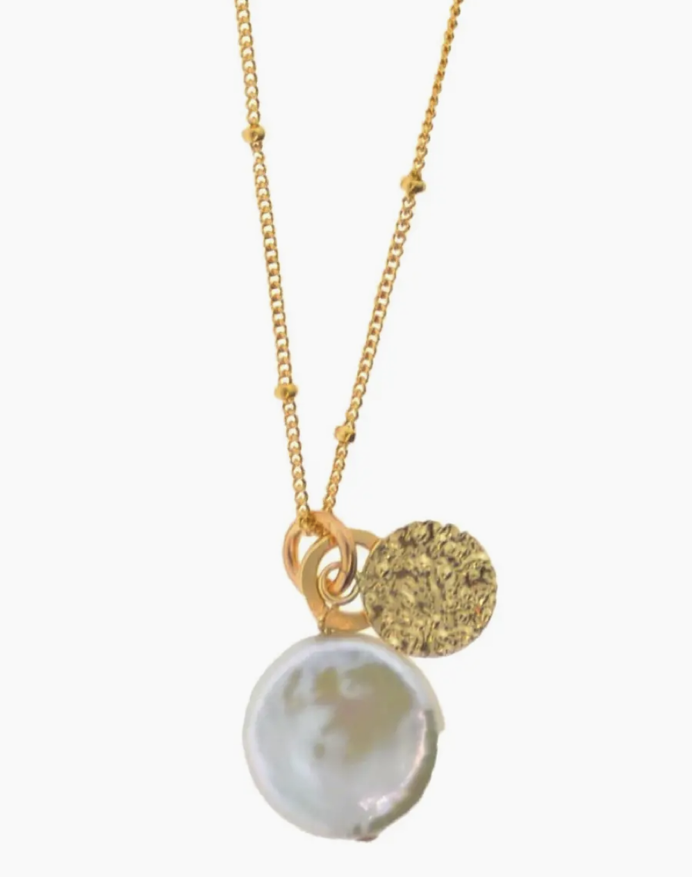 Image of Gypsy Pearl Necklace by Mabel Chong
