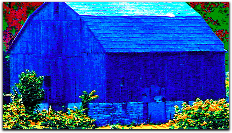 Blue Barn by  Hersh Jacob - Masterpiece Online