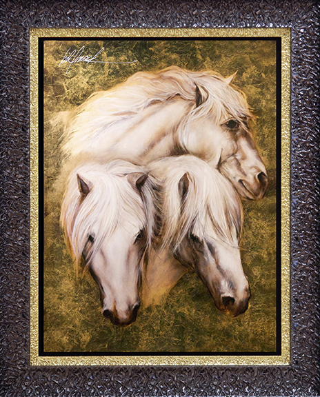 White Horses by  Bill Mack - Masterpiece Online