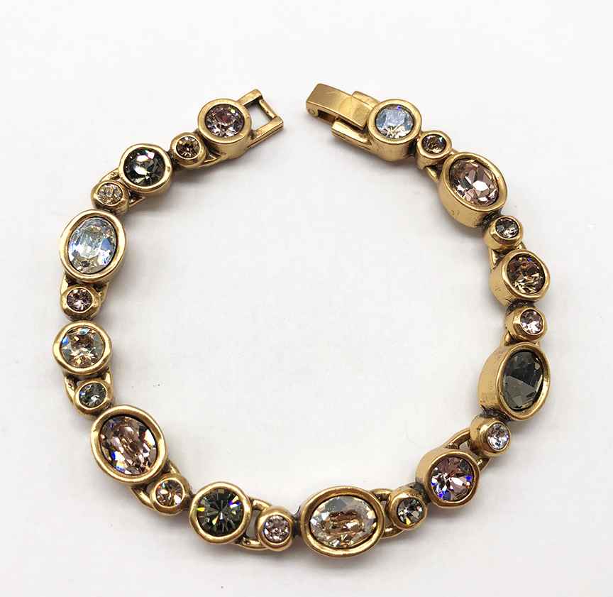 Image 1 for Bliss Bracelet in Gold, Champagne 7 1/4 Bliss Bracelet in Gold, Champagne 7 1/4