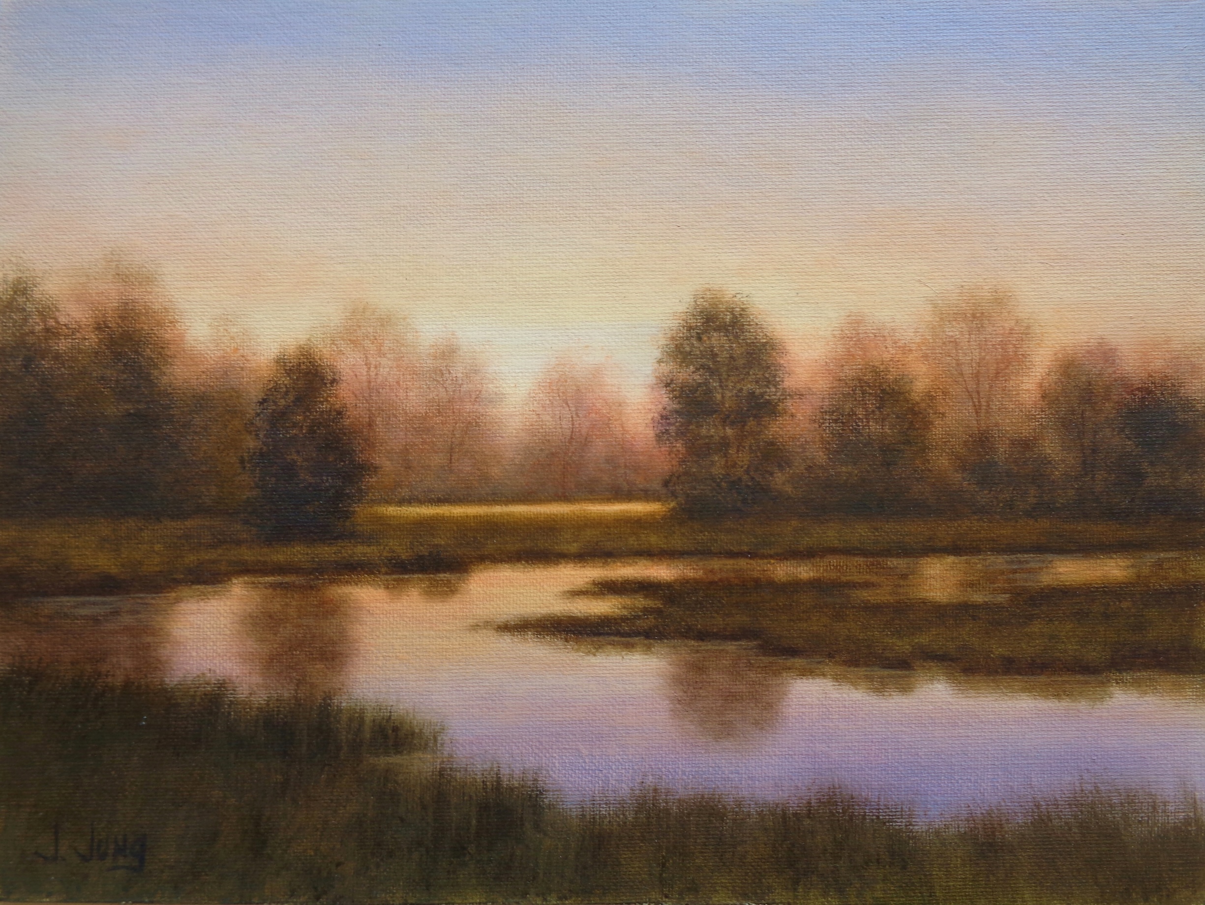 Image of Marsh in Autumn Light by Jennifer Jung