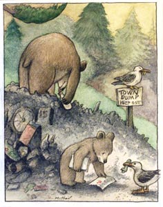Bears At Town Dump by  David McPhail - Masterpiece Online