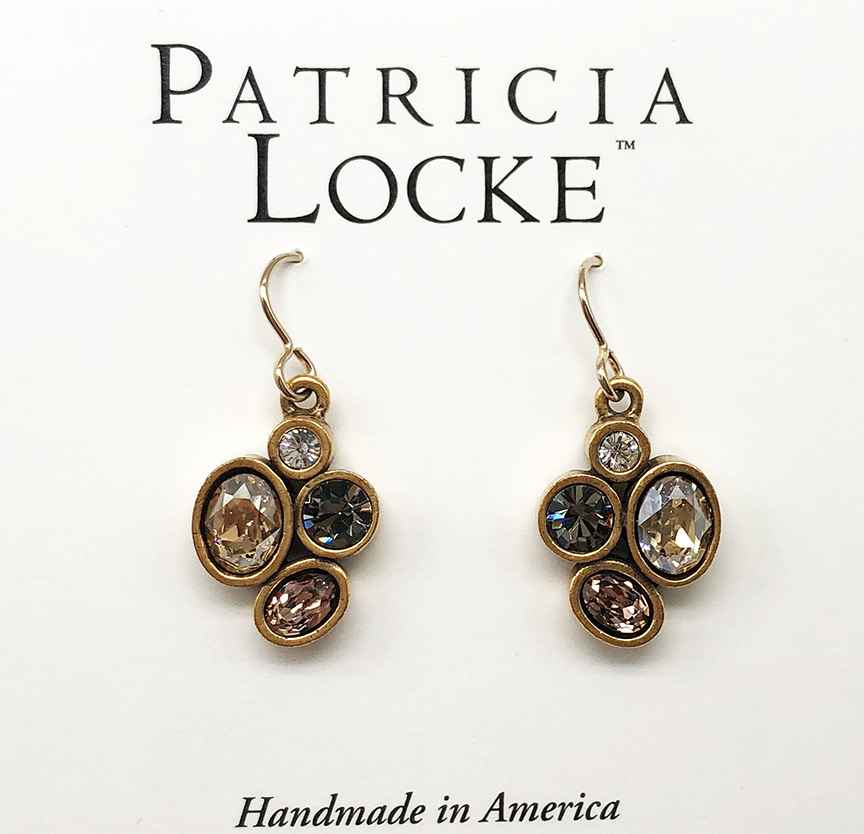 Image 1 for Mercy Earrings in Gold, Champagne Mercy Earrings in Gold, Champagne