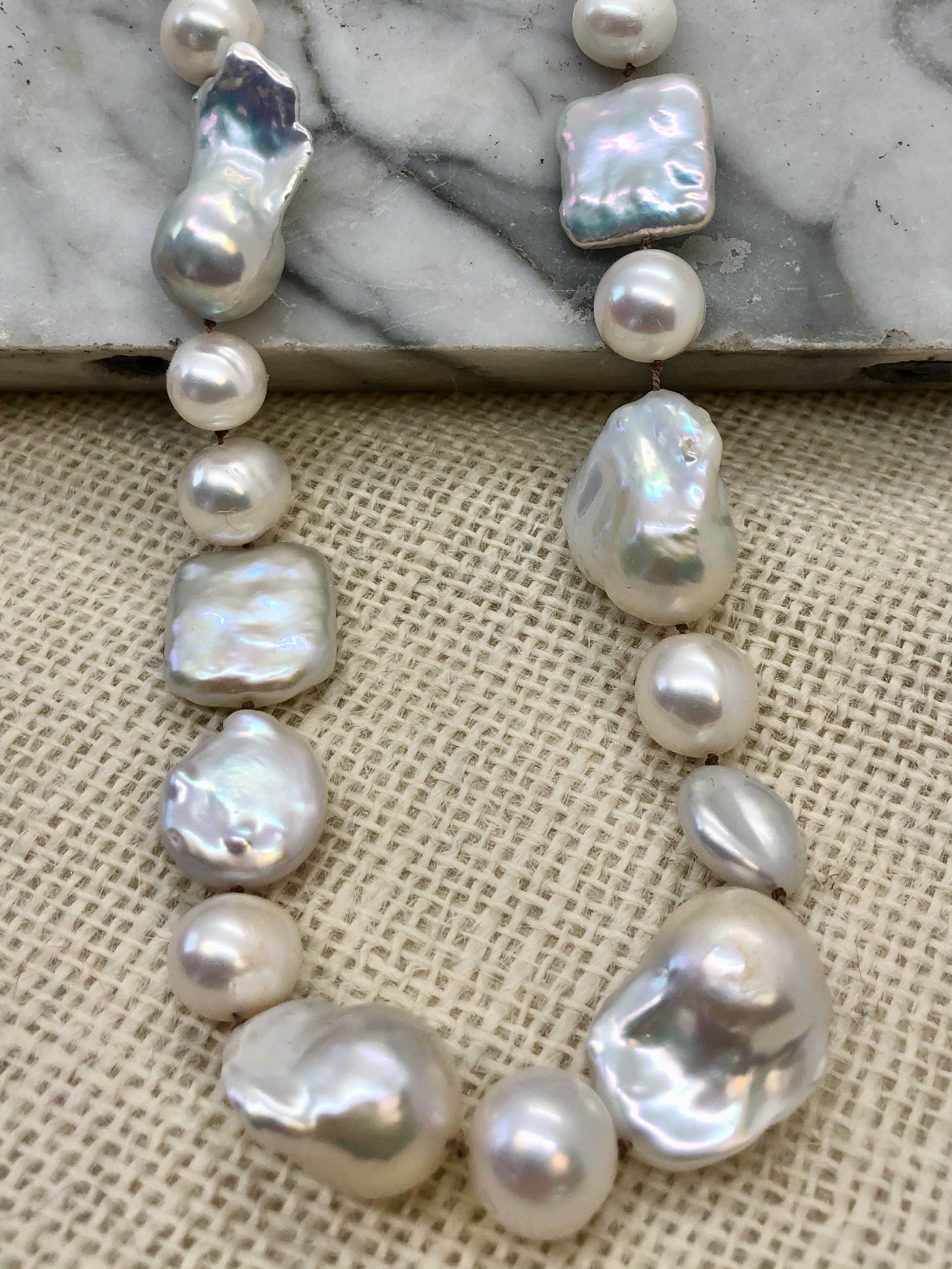 Baroque and Freshwater Pearl Necklace