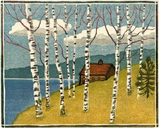 Image of Cabin in the Birches, 11/20 by Jim Meyer