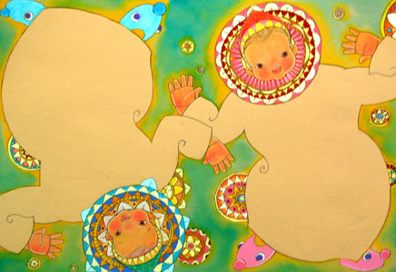 Joy Boy And Pearly Gi... by  David Diaz - Masterpiece Online