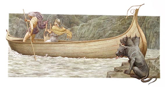 Two Men In Boat With ... by  Iassen Ghiuselev - Masterpiece Online