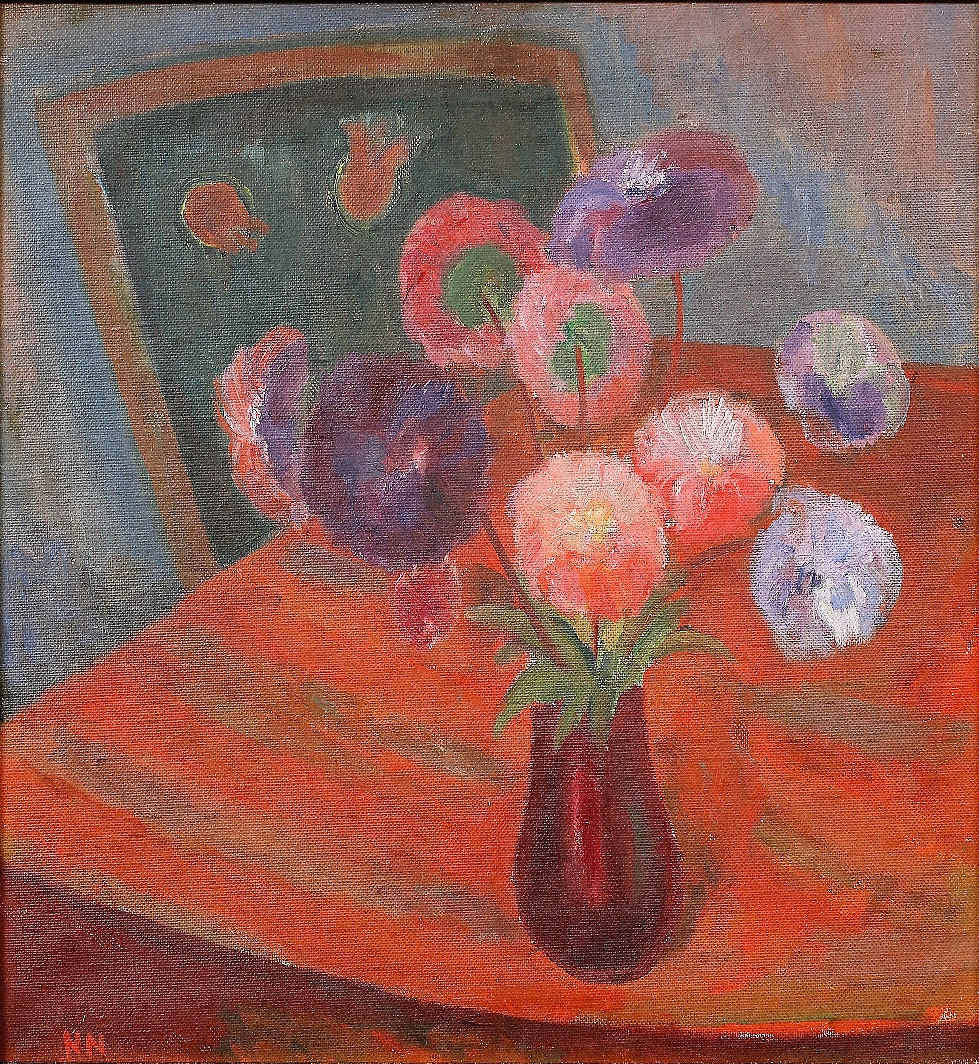 Peonies in Bloom by  Nils Nilsson - Masterpiece Online