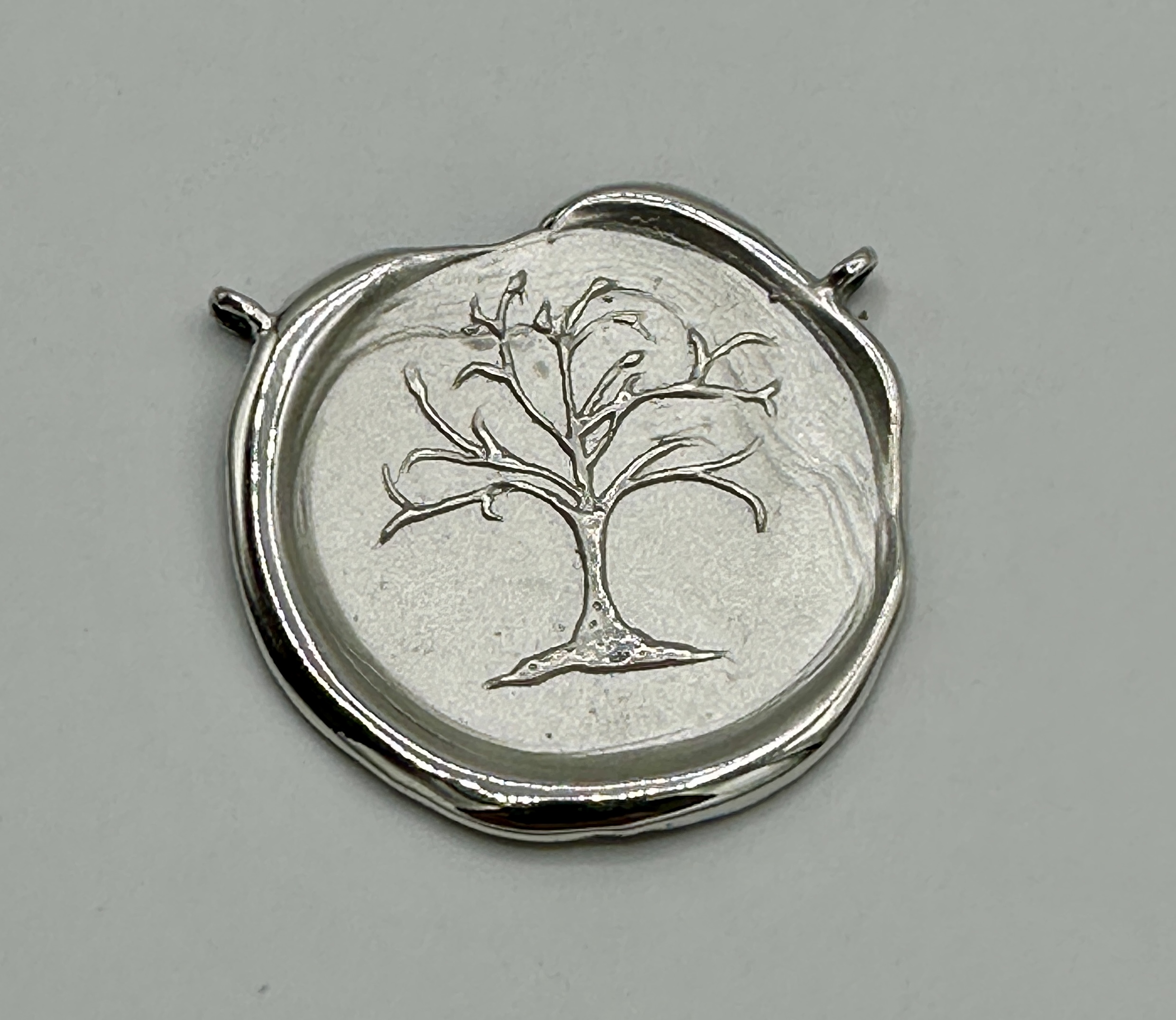 Large Tree of Legends Centerpiece, Sterling Silver Hand Cast using Lost Wax Method
