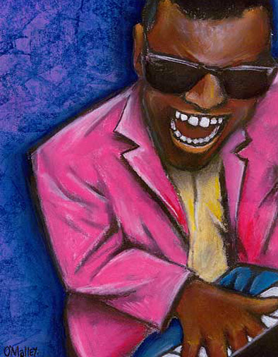 Ray Charles by  Leith O'Malley - Masterpiece Online