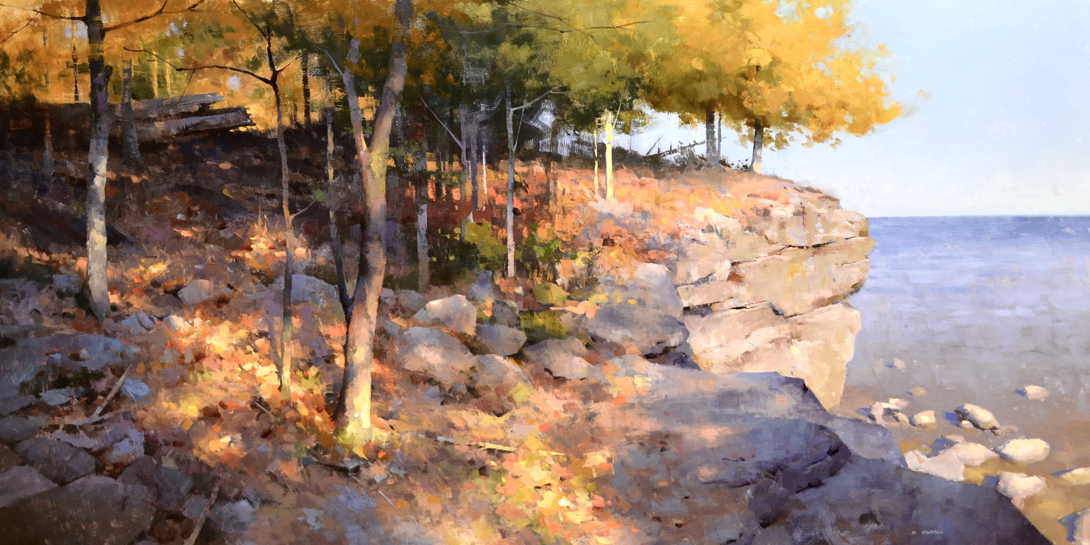 Image of Cave Point Colors by Marc Anderson