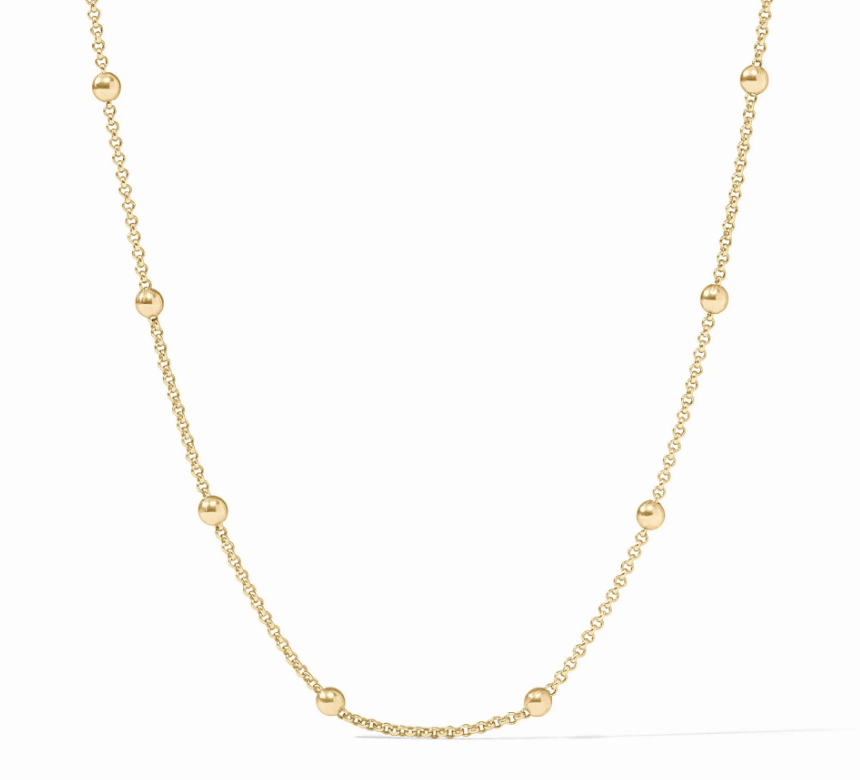 Image of Solara Delicate Station Necklace, 18.5