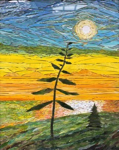Image of Sunrise Pine Tree by Joseph Kaftan