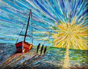 Image of Early Morning Sail by Joseph Kaftan