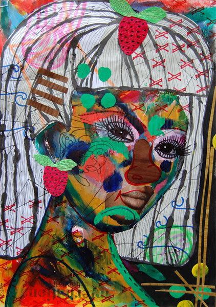STRAWBERRY GIRL by  Claudio Parentela - Masterpiece Online