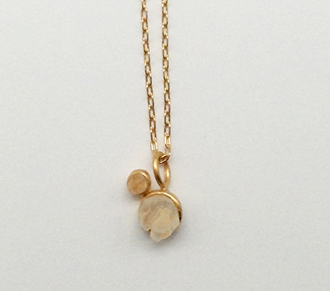Image 1 for Crystal Double Round Pendant 16 Crystal Double Round Pendant 16