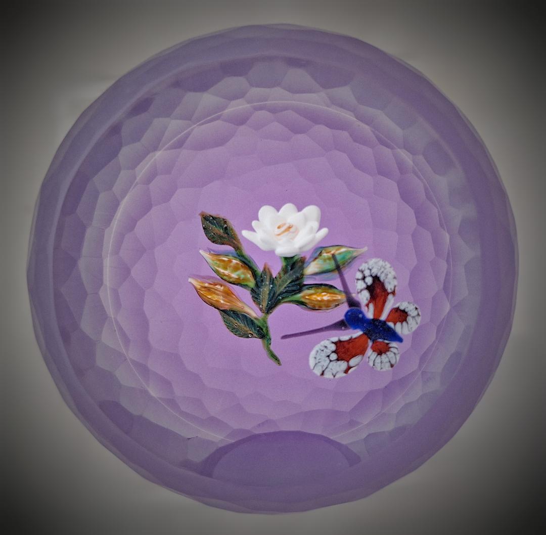 Image of White Rose Upright Battuto by William Manson