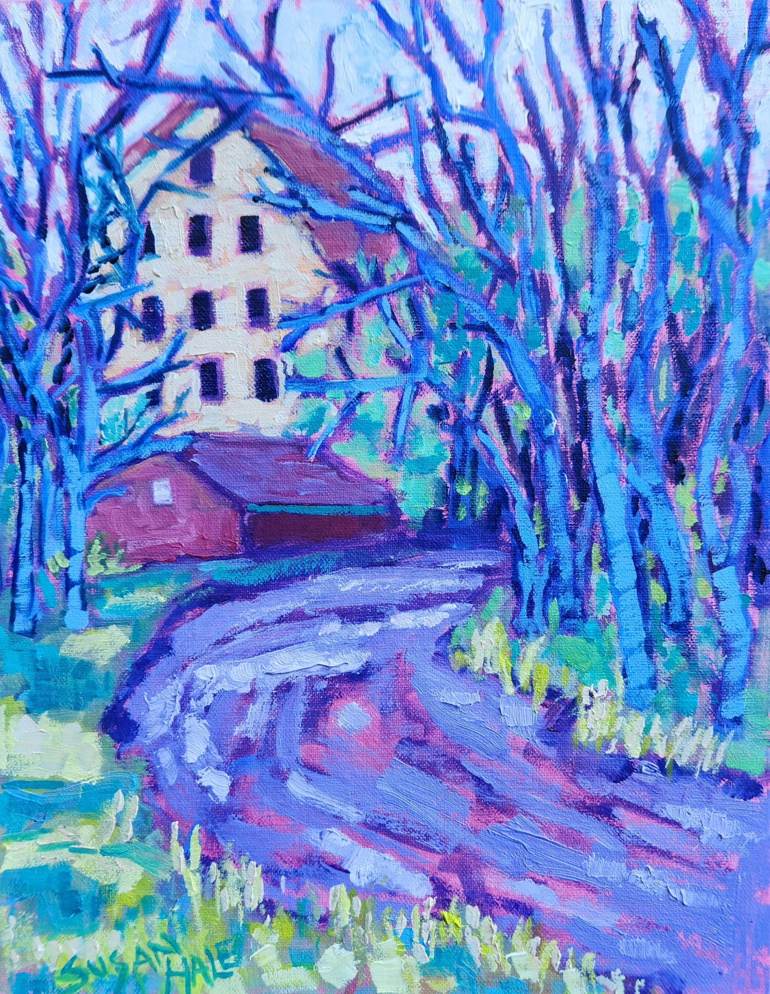 Image of April Afternoon on Cedar Creek by Susan Hale
