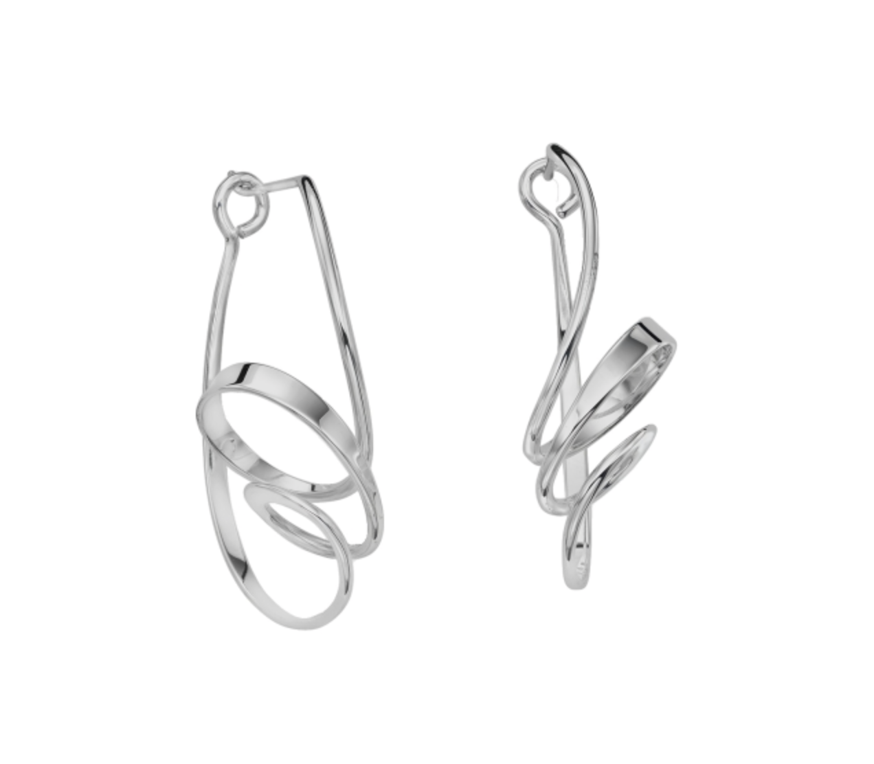 Chaparral Sterling Silver Earrings, Medium