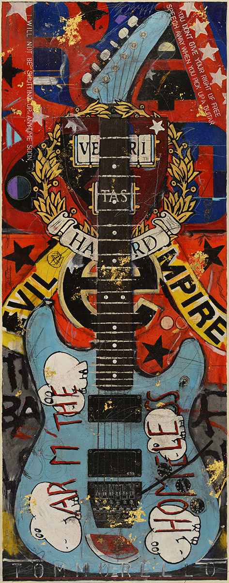 Tom Morello Arm the Homeless Guitar by Michael Babyak - Old Towne Art ...