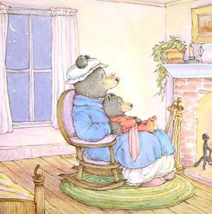 Grandpa Bear At Firep... by  Lynn Munsinger - Masterpiece Online