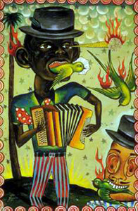Accordian Man by  Clayton Brothers Prints - Masterpiece Online