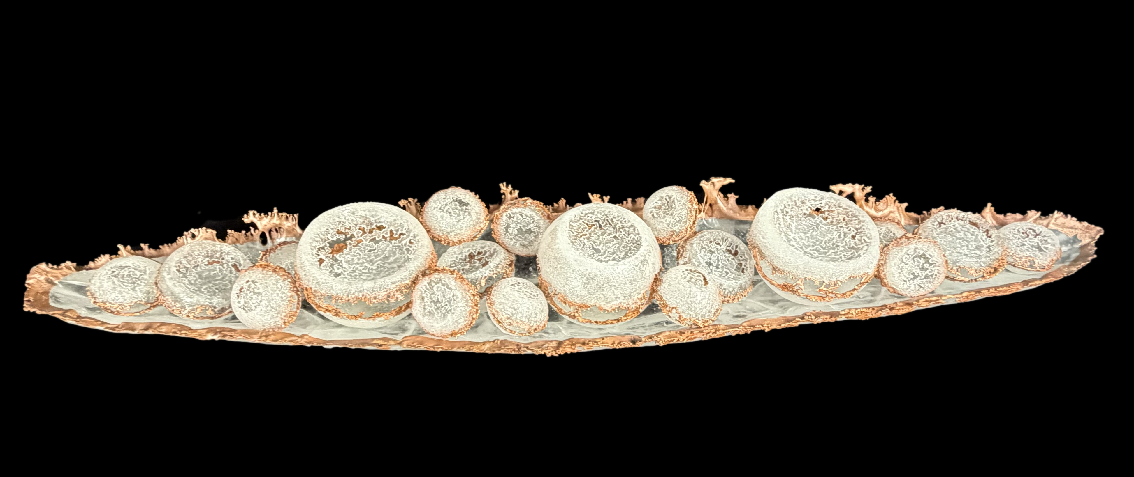 Image of Life Boat Series/Winter Skiff, with Barnacles by Deanna Clayton