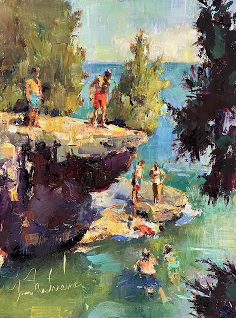 Image of Popular Cave Point by Tom Nachreiner