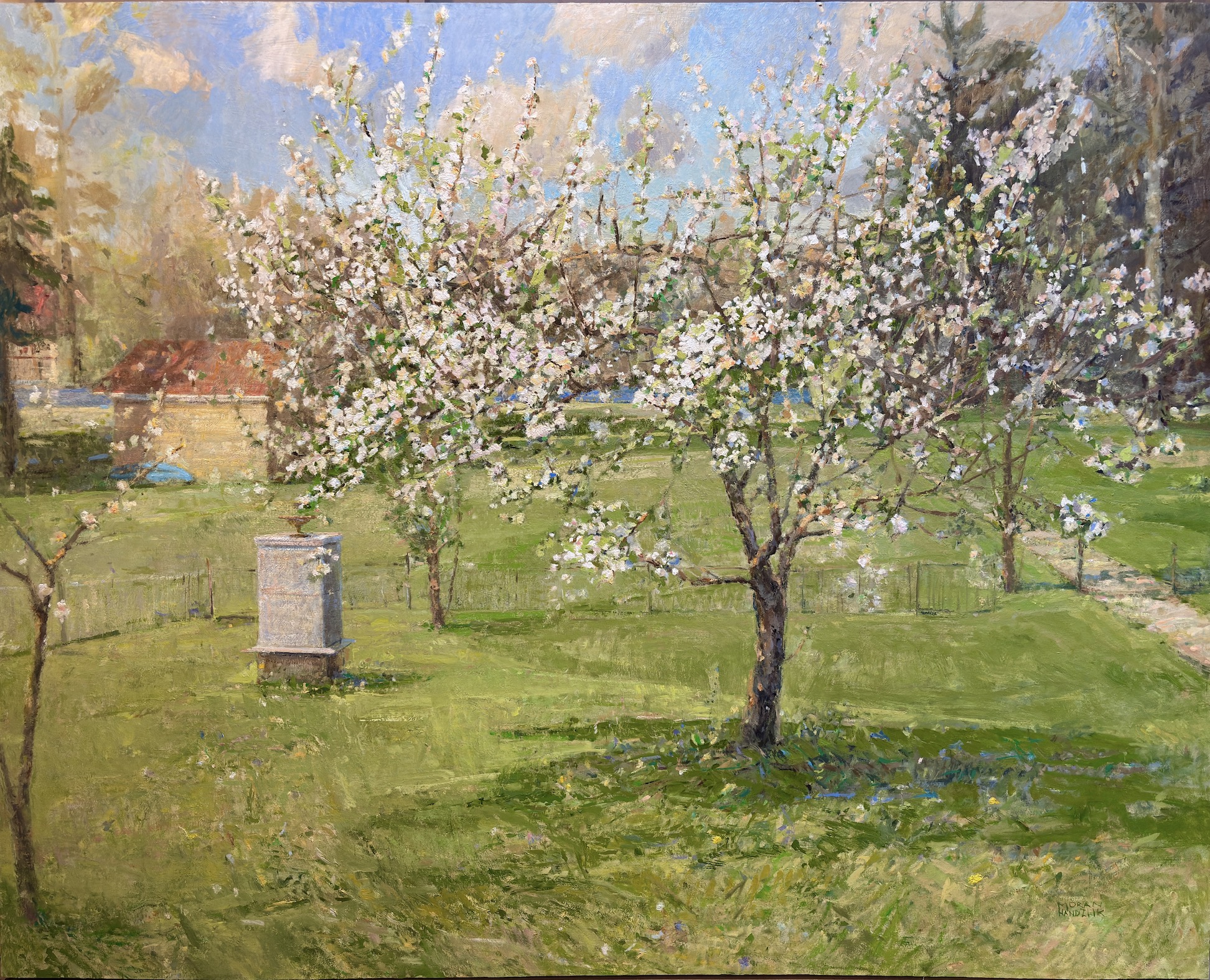 Image of Bee, Blossom, Cloud by Bethann Moran-Handzlik