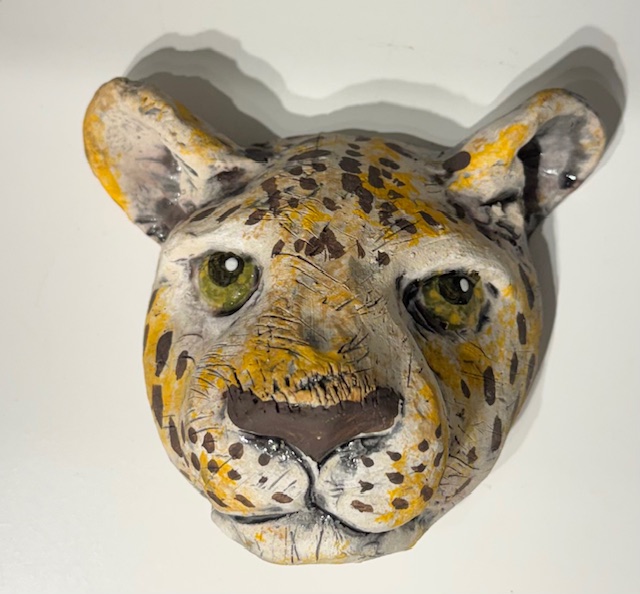Image of Leopard Head by Nancy Briggs