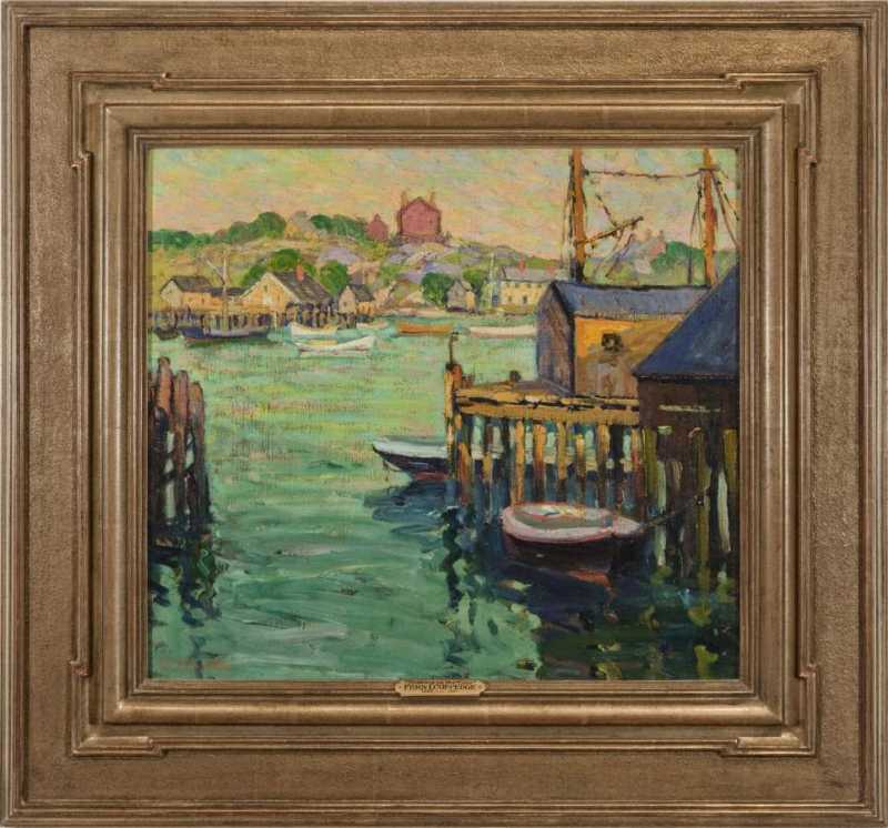 "Evening on the Cove" by Fern Coppedge Jim's of Lambertville
