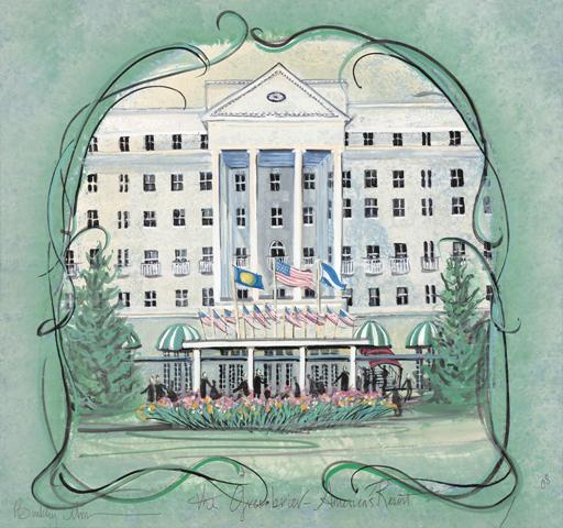 GREENBRIER-AMERICA'S ... by  P. Buckley Moss  - Masterpiece Online