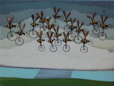 Sixteen Beecycles by  Matt Lively - Masterpiece Online